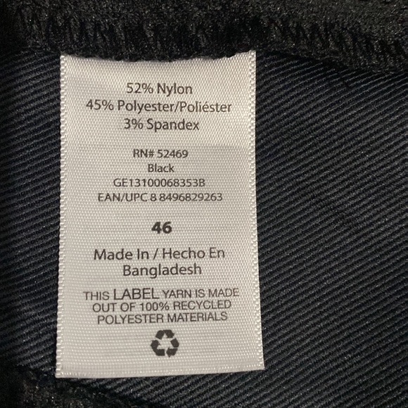 George  Big Men's Synthetic Flat Front Shorts Size 46 - Picture 7 of 8